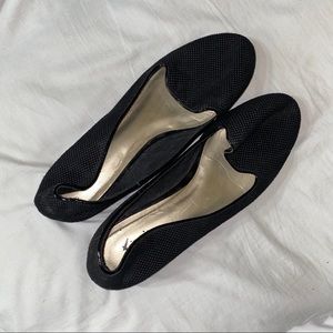 Fioni black Flats Size 11
